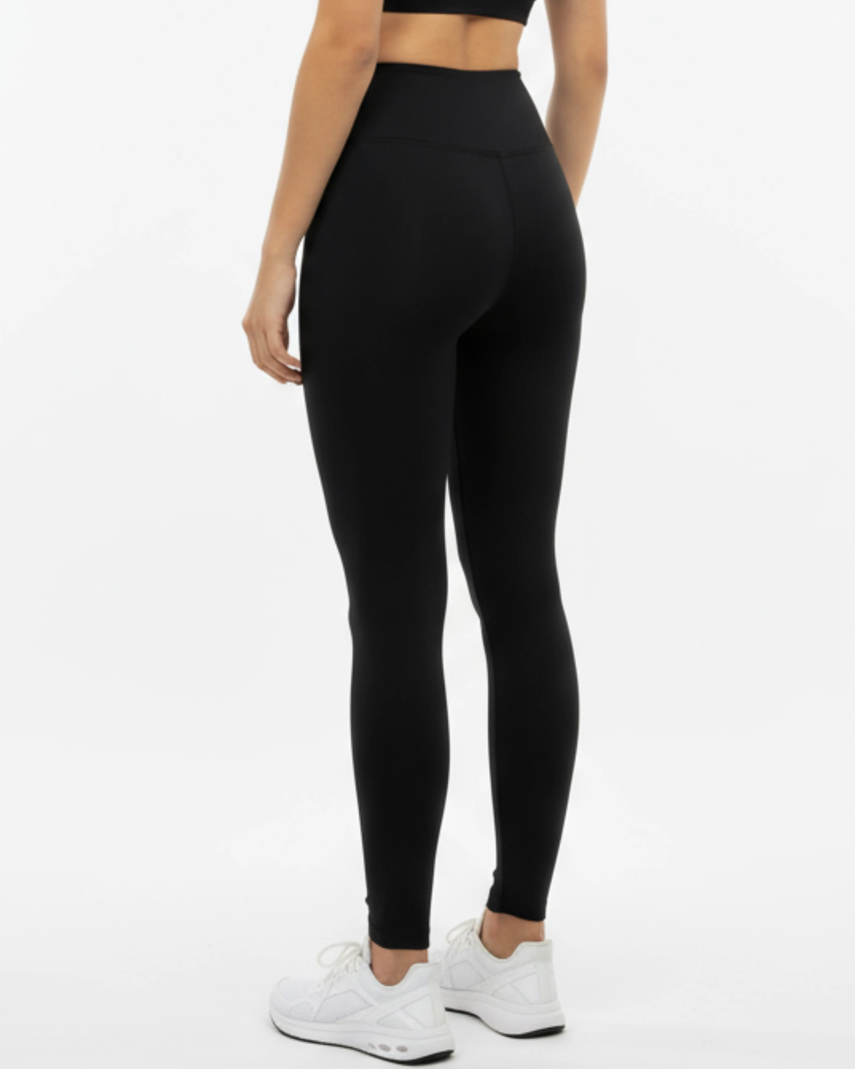 Contrast Cross Leggings - Image 2