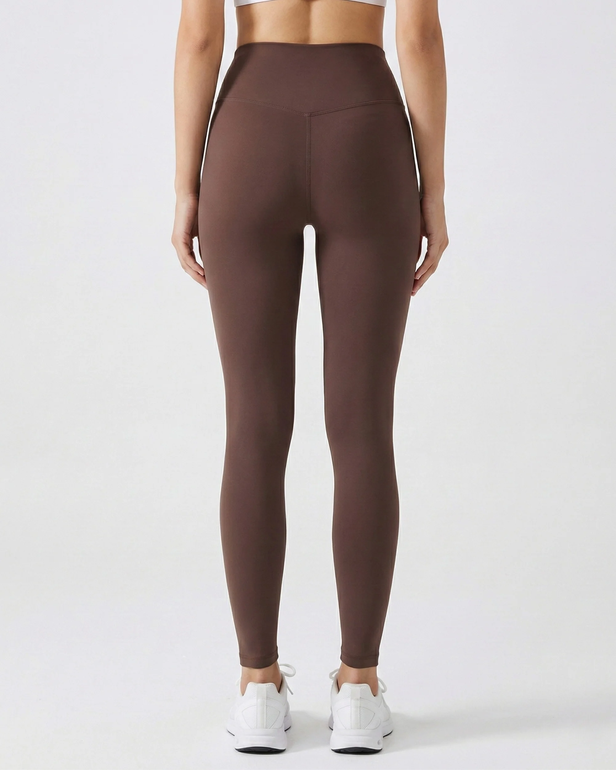 Contrast Cross Leggings - Image 6