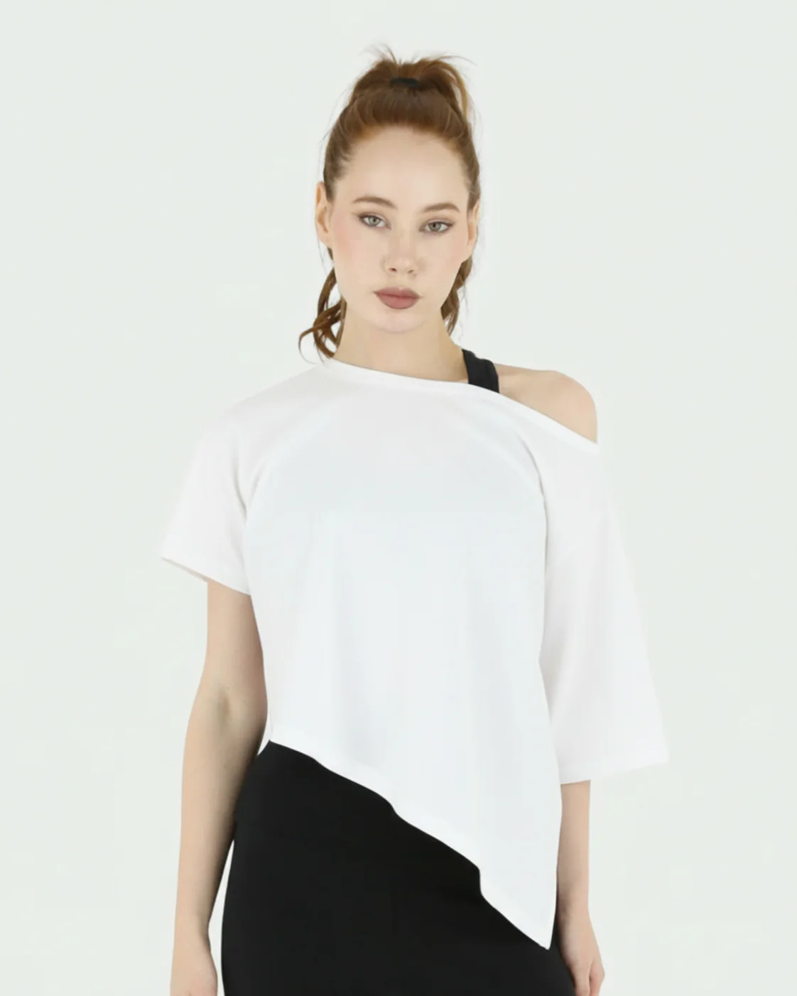 Core Asymmetrical Oversized Top - Image 4