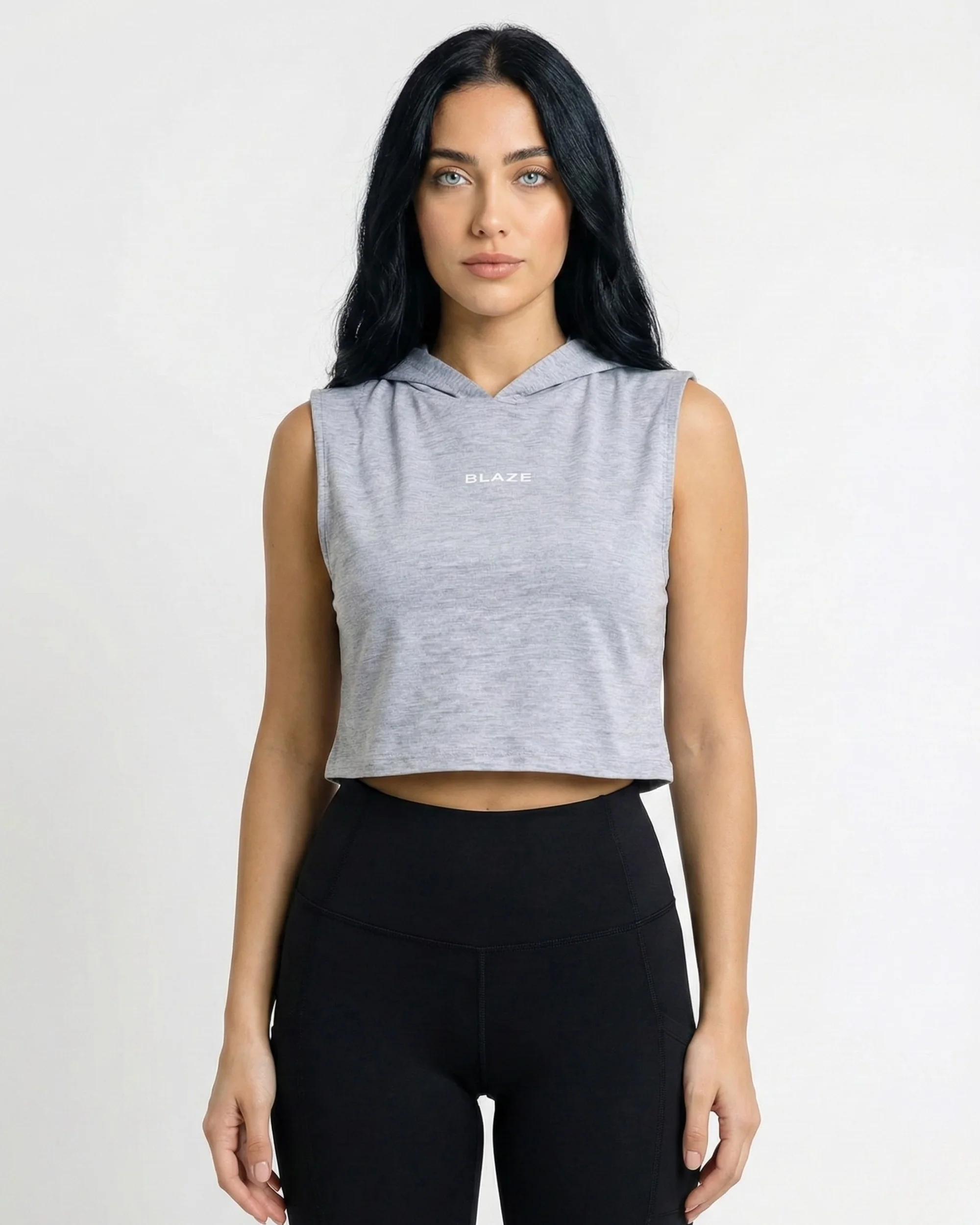 Core Cropped Hoodie - Image 3
