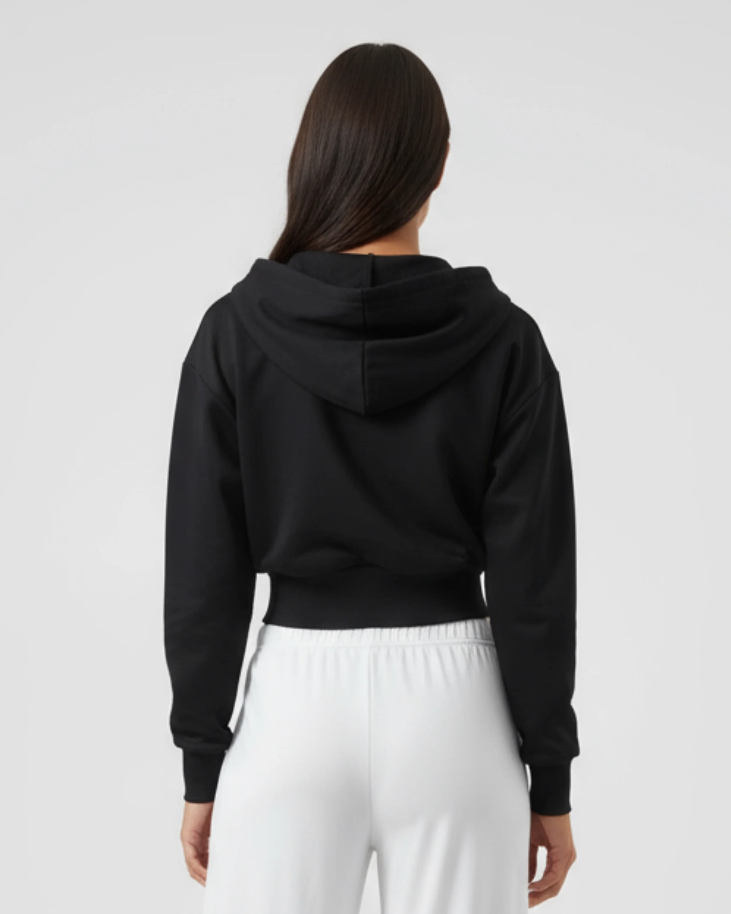 Core Cropped Zip Up - Image 3