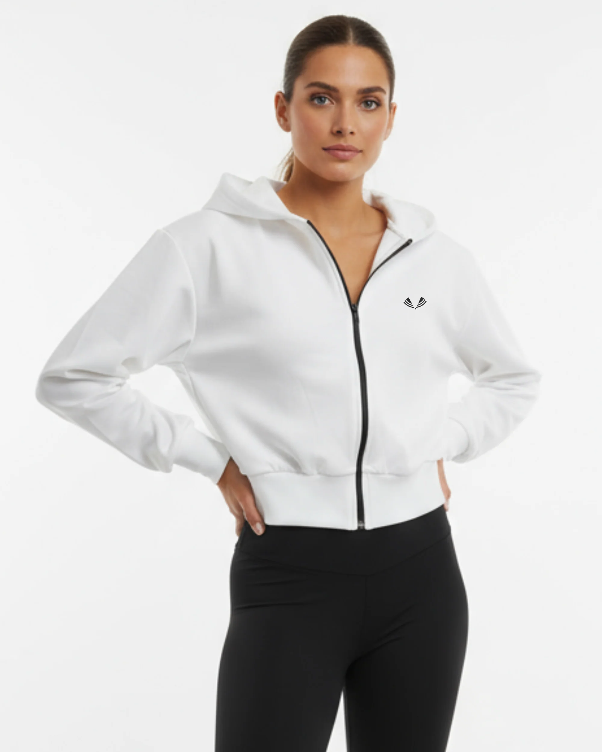 Core Cropped Zip Up - Image 4