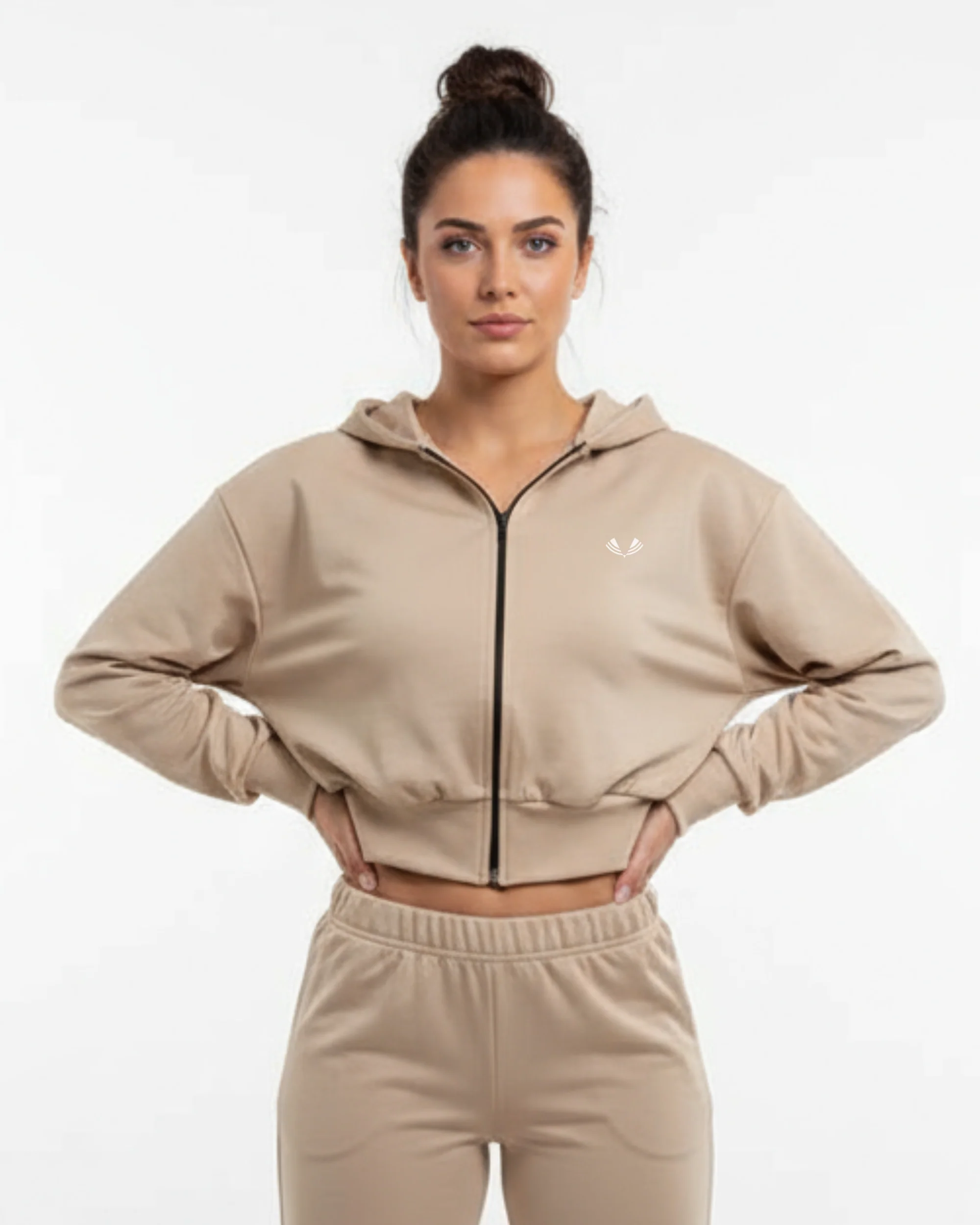 Core Cropped Zip Up - Image 6