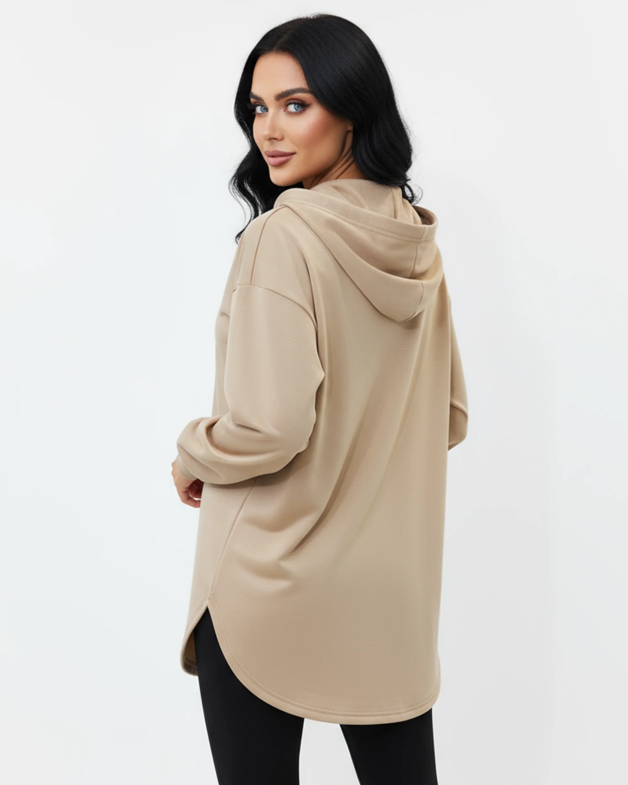 Core Longline Zipped Jacket - Image 4