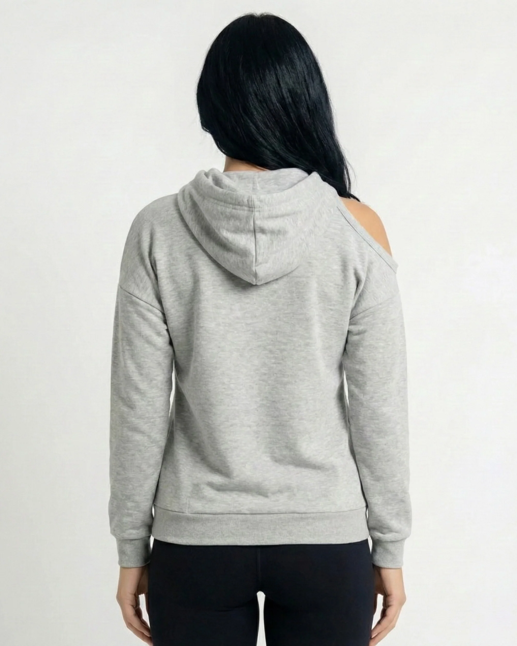 Core Open Shoulder Hoodie - Image 4