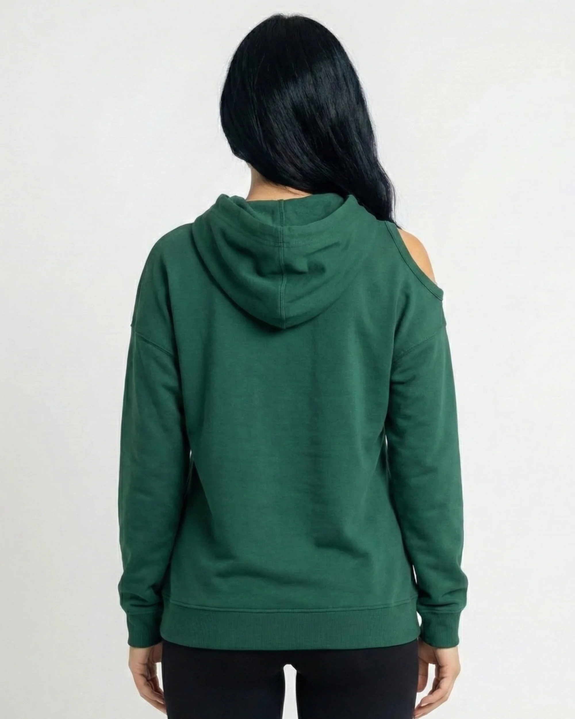 Core Open Shoulder Hoodie - Image 6