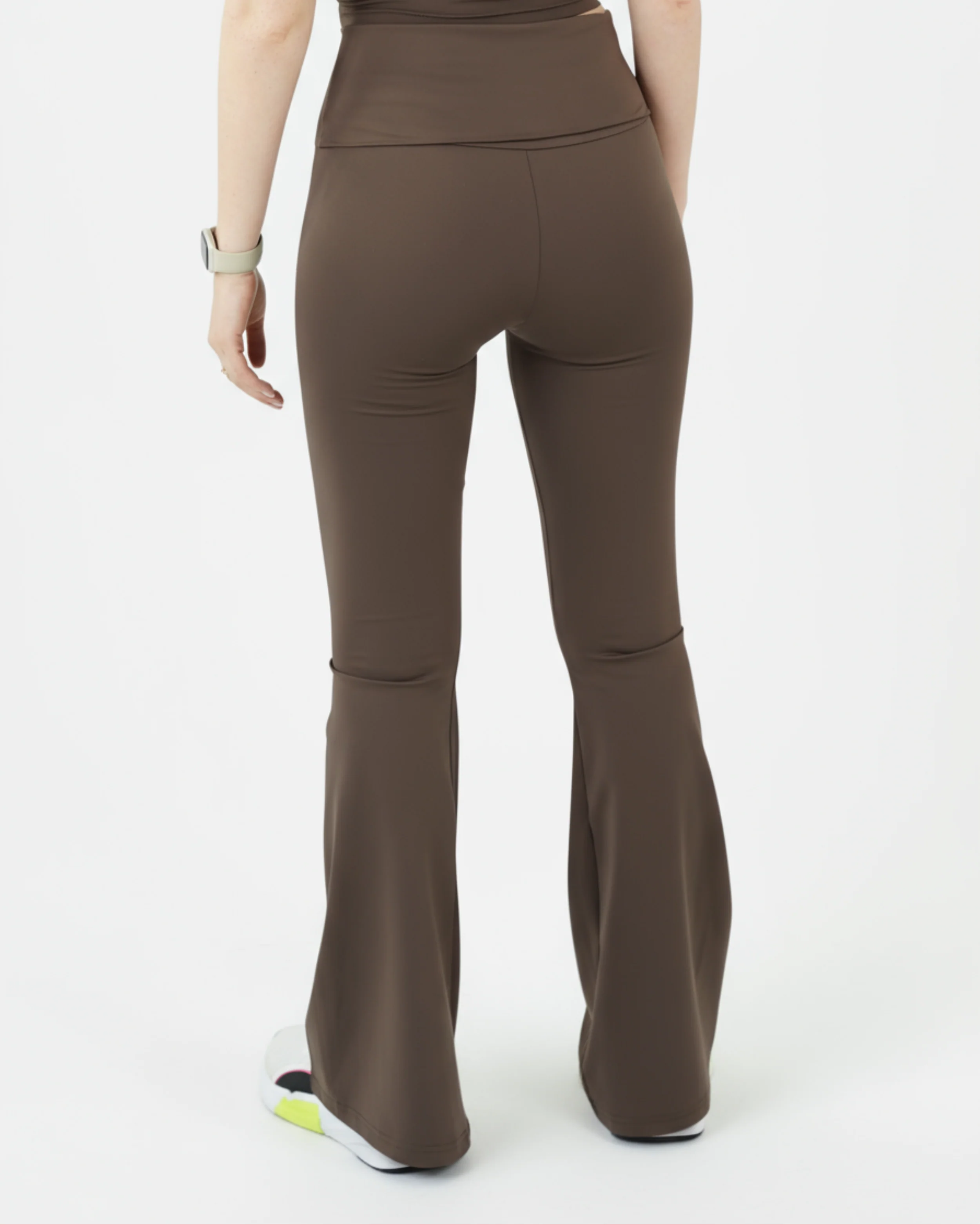 Prime Foldover Flared Leggings - Image 6