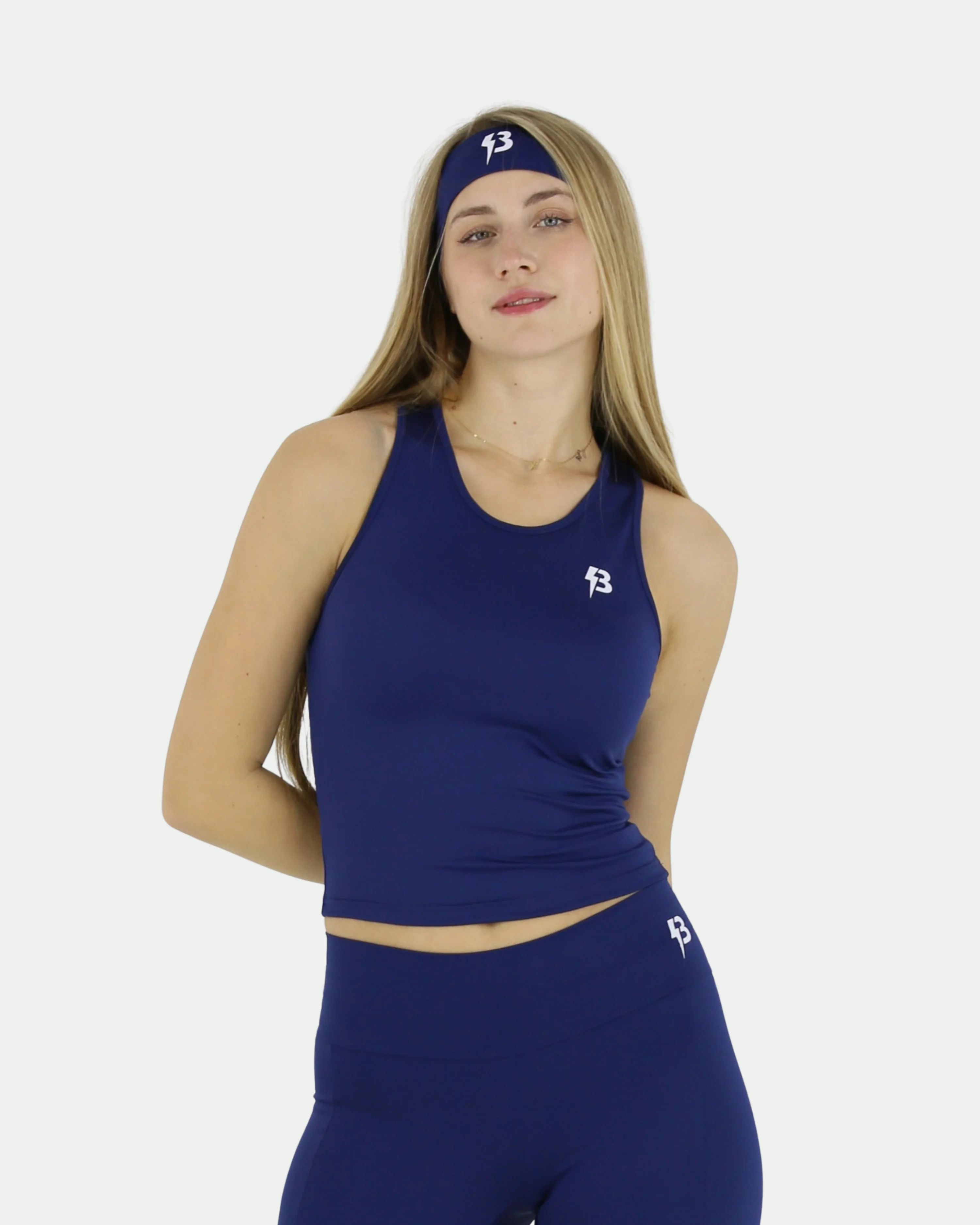 Prime Racer Back Cropped Top - Image 8